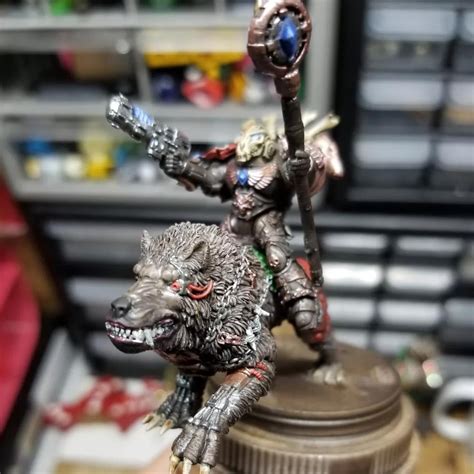 How to Paint and Customize Your Thunderwolf Mount Rune Priest in 40k!